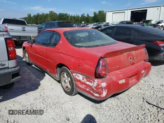 2002 Chevrolet Monte Carlo LS with VIN 2G1WW15E729152250, listed as a Copart auction lot 73939824 with 0 mi miles and Salvage Title. Bid and sale history available at carsss.com. Image 2.