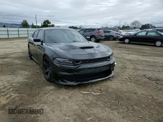 2019 Dodge Charger SRT Hellcat with VIN 2C3CDXL99KH742758, listed as a Copart auction lot 45308695 with 72,838 mi miles and Salvage Title. Bid and sale history available at DreamBid. Image 10.