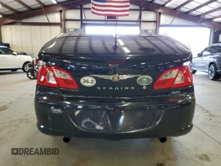 2008 Chrysler Sebring Limited with VIN 1C3LC65M08N637850, listed as a Copart auction lot 61598015 with 74,283 mi miles and Salvage title. Bid and sale history available at DreamBid. Image 6.