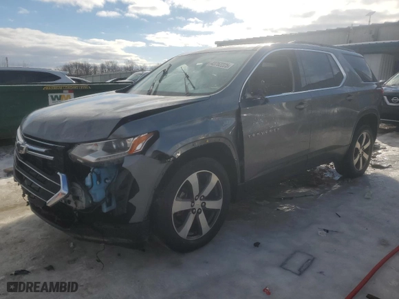2019 Chevrolet Traverse LT Leather with VIN 1GNEVHKW2KJ167102, listed as a Copart auction lot 43762225 with 60,811 mi miles and Clean Title. Bid and sale history available at carsss.com. Image 1.