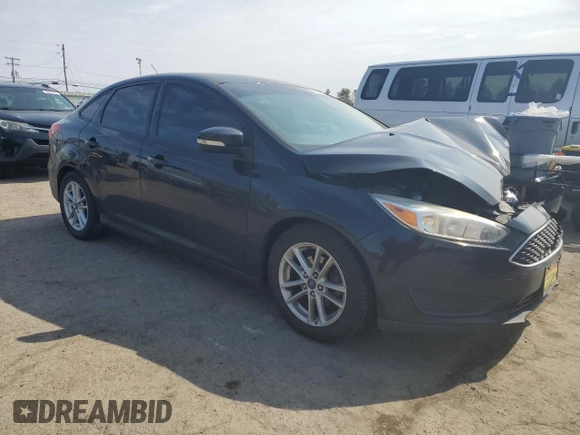 2016 Ford Focus SE with VIN 1FADP3F23GL308012, listed as a Copart auction lot 48881505 with Not Provided miles and Salvage Title. Bid and sale history available at carsss.com. Image 4.