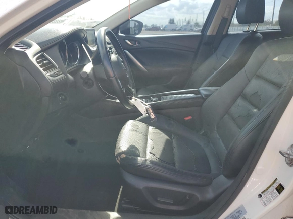2016 Mazda Mazda6 i Touring with VIN JM1GJ1V51G1442344, listed as a Copart auction lot 88805485 with 195,013 mi miles and Salvage Title. Bid and sale history available at carsss.com. Image 7.