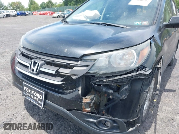 2012 Honda CR-V EX-L with VIN 5J6RM4H74CL004540, listed as a IAAI auction lot 39686102 with 149,970 mi miles. Bid and sale history available at carsss.com. Image 6.