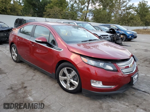 2015 Chevrolet Volt with VIN 1G1RB6E49FU104772, listed as a Copart auction lot 72319124 with 51,271 mi miles and Salvage Title. Bid and sale history available at carsss.com. Image 4.