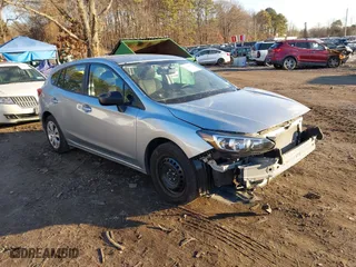 2023 Subaru Impreza with VIN 4S3GTAB64P3705650, listed as a IAAI auction lot 41166750 with 14,751 mi miles. Bid and sale history available at carsss.com. Image 1.