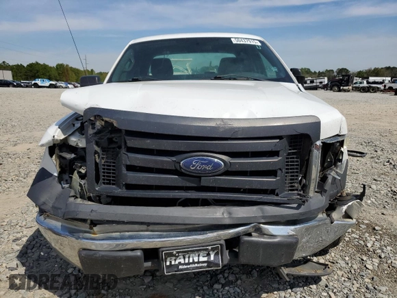 2009 Ford F-150 STX with VIN 1FTRX12W39KB38126, listed as a Copart auction lot 50437915 with 195,040 mi miles and Salvage title. Bid and sale history available at DreamBid. Image 5.
