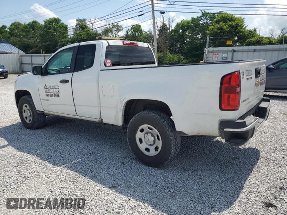 2018 Chevrolet Colorado 2WD Work Truck with VIN 1GCHSBEA2J1316084, listed as a Copart auction lot 59759125 with 133,757 mi miles and Salvage title. Bid and sale history available at DreamBid. Image 2.