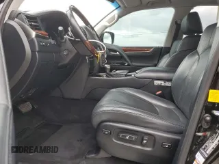 2019 Lexus LX 570 with VIN JTJHY7AX1K4289351, listed as a Copart auction lot 58473065 with 95,463 mi miles and Salvage title. Bid and sale history available at DreamBid. Image 7.