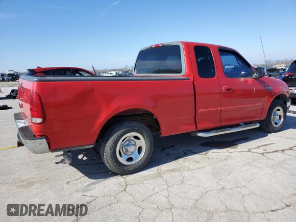 2000 Ford F-150 XL with VIN 1FTRX17L0YNA51439, listed as a Copart auction lot 44056595 with 242,116 mi miles and Clean Title. Bid and sale history available at carsss.com. Image 3.