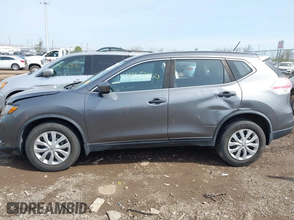 2016 Nissan Rogue S with VIN JN8AT2MV3GW143954, listed as a IAAI auction lot 42052350 with 95,793 mi miles. Bid and sale history available at carsss.com. Image 14.