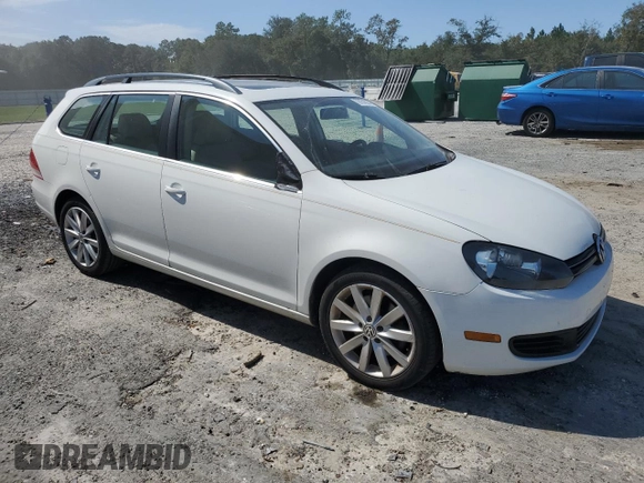2012 Volkswagen Jetta SportWagen TDI w/Sunroof & Nav with VIN 3VWPL7AJ2CM603777, listed as a Copart auction lot 76151624 with 140,569 mi miles and Non Repairable. Bid and sale history available at carsss.com. Image 4.