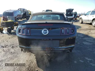 2014 Ford Mustang GT with VIN 1ZVBP8FF0E5253129, listed as a Copart auction lot 86513994 with 112,133 mi miles and Salvage title. Bid and sale history available at DreamBid. Image 6.