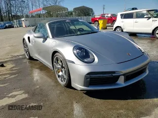 2021 Porsche 911 Turbo S with VIN WP0CD2A95MS263671, listed as a Copart auction lot 49399805 with 0 mi miles and Salvage Title. Bid and sale history available at carsss.com. Image 13.