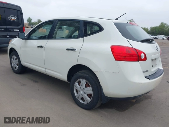 2010 Nissan Rogue S with VIN JN8AS5MT3AW025137, listed as a IAAI auction lot 42088151 with 214,730 mi miles and . Bid and sale history available at carsss.com. Image 3.