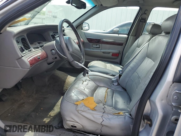 2000 Mercury Grand Marquis LS z VIN 2MEFM75W8YX614309, wystawiony jako Copart lot #61229915 z przebiegiem 228 527 mil mil oraz Szkoda całkowita • Salvage title. Historia ofert i sprzedaży dostępna na DreamBid. Obrazek 7.