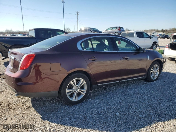2010 Lincoln MKS with VIN 1LNHL9DR8AG616248, listed as a Copart auction lot 49778755 with 96,919 mi miles and Salvage Title. Bid and sale history available at carsss.com. Image 3.