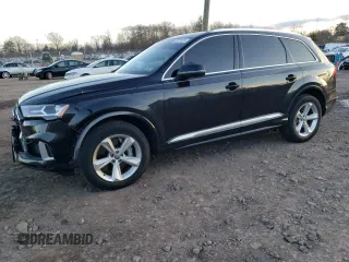 2020 Audi Q7 Premium with VIN WA1AXAF76LD000148, listed as a Copart auction lot 82021223 with 63,050 mi miles. Bid and sale history available at carsss.com. Image 1.