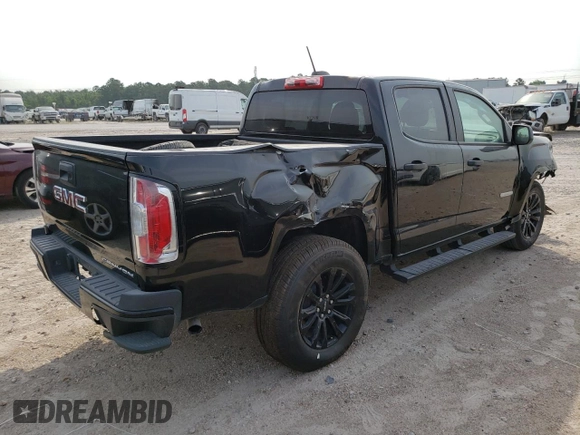 2021 GMC Canyon 2WD Elevation Standard with VIN 1GTG5BENXM1126737, listed as a Copart auction lot 54553903 with 32,701 mi miles and Salvage Title. Bid and sale history available at carsss.com. Image 3.