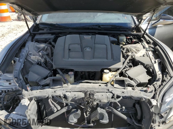 2019 Lexus LS 500 with VIN JTHB51FF8K5007357, listed as a Copart auction lot 46069445 with 78,041 mi miles and Salvage title. Bid and sale history available at DreamBid. Image 11.