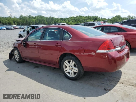 2011 Chevrolet Impala LT Fleet with VIN 2G1WG5EK1B1296529, listed as a Copart auction lot 63859995 with Not provided miles and Salvage title. Bid and sale history available at DreamBid. Image 2.
