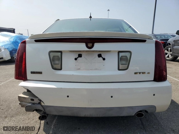 2006 Cadillac STS with VIN 1G6DC67A460103220, listed as a Copart auction lot 68736384 with 129,726 mi miles and Salvage Title. Bid and sale history available at carsss.com. Image 6.