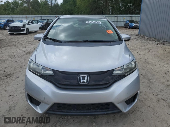 2016 Honda Fit LX with VIN JHMGK5H52GX039470, listed as a Copart auction lot 51594595 with 0 mi miles and Salvage Title. Bid and sale history available at carsss.com. Image 5.