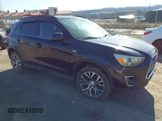 2013 Mitsubishi Outlander Sport LE with VIN 4A4AP5AU2DE025143, listed as a IAAI auction lot 41811004 with 150,788 mi miles. Bid and sale history available at carsss.com. Image 1.