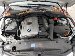 2006 BMW 5 Series 530xi with VIN WBANN73506CN00980, listed as a Copart auction lot 76089104 with 62,515 mi miles and Salvage Title. Bid and sale history available at DreamBid. Image 11.