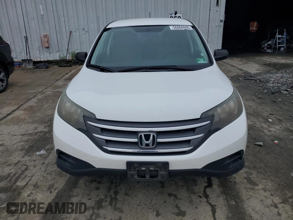 2012 Honda CR-V LX with VIN 5J6RM4H38CL042818, listed as a Copart auction lot 56860095 with 244,937 mi miles and Salvage title. Bid and sale history available at DreamBid. Image 5.