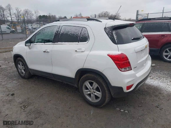 2019 Chevrolet Trax LT with VIN KL7CJLSB2KB833197, listed as a IAAI auction lot 40965892 with 87,044 mi miles. Bid and sale history available at carsss.com. Image 3.