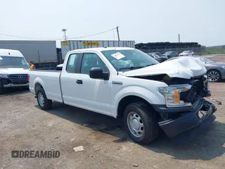 2018 Ford F-150 XL with VIN 1FTEX1C58JKF65679, listed as a IAAI auction lot 42416847 with 116,663 mi miles and . Bid and sale history available at DreamBid. Image 1.