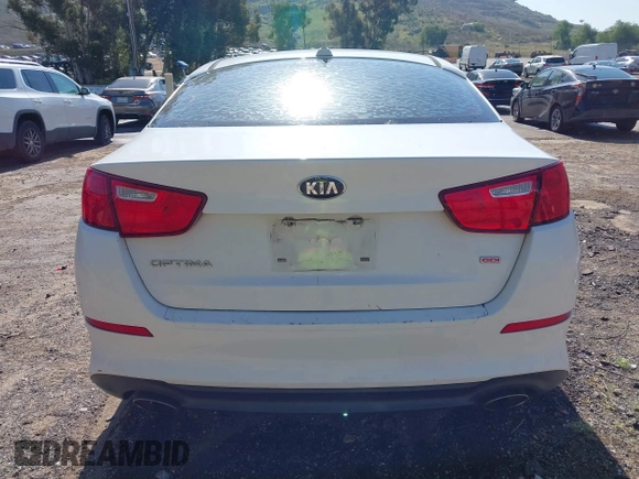 2015 Kia Optima LX with VIN 5XXGM4A76FG456677, listed as a IAAI auction lot 41976831 with 138,008 mi miles. Bid and sale history available at carsss.com. Image 16.