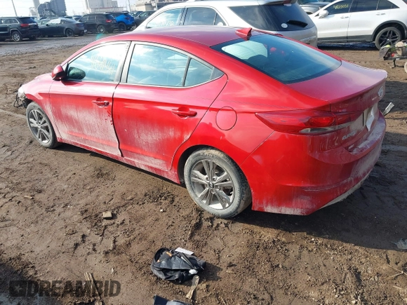2018 Hyundai Elantra SEL with VIN 5NPD84LF8JH299047, listed as a IAAI auction lot 41641441 with 128,109 mi miles and . Bid and sale history available at DreamBid. Image 3.