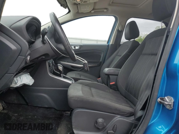 2019 Ford EcoSport SE z VIN MAJ3S2GEXKC267111, wystawiony jako Copart lot #56427685 z przebiegiem 58 956 mil mil oraz Tytuł czysty. Historia ofert i sprzedaży dostępna na DreamBid. Obrazek 7.