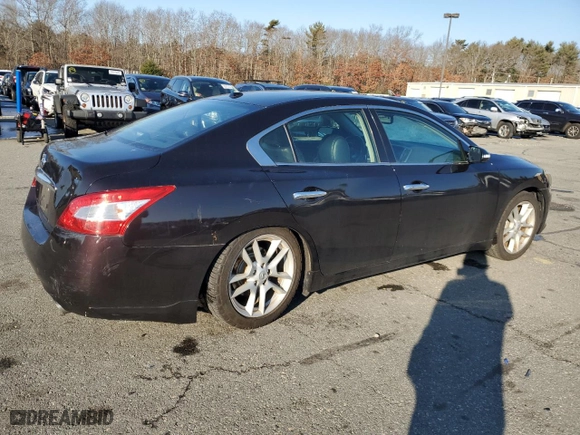 2010 Nissan Maxima 3.5 SV w/Sport Pkg with VIN 1N4AA5AP7AC830927, listed as a Copart auction lot 41655125 with 122,153 mi miles and Salvage Title. Bid and sale history available at carsss.com. Image 3.