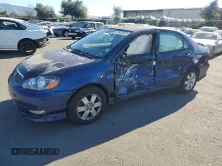 2007 Toyota Corolla CE with VIN 1NXBR30E27Z923820, listed as a Copart auction lot 89349025 with 299,999 mi miles and Salvage Title. Bid and sale history available at DreamBid. Image 1.
