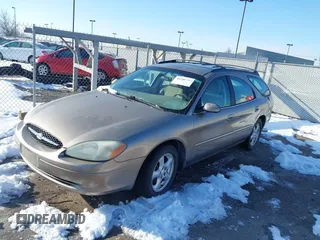 2003 Ford Taurus SE Standard with VIN 1FAFP58U73A279364, listed as a IAAI auction lot 41500005 with 148,781 mi miles. Bid and sale history available at carsss.com. Image 2.