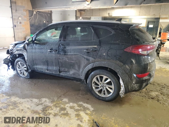 2018 Hyundai Tucson SEL Plus with VIN KM8J33A40JU722637, listed as a Copart auction lot 46035195 with 90,319 mi miles and Salvage Title. Bid and sale history available at carsss.com. Image 2.