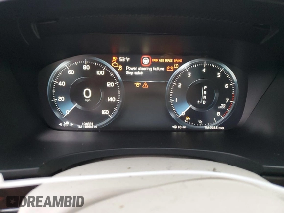 2017 Volvo S90 Momentum with VIN YV1A22MKXH1010945, listed as a Copart auction lot 47879115 with 104,831 mi miles and Clean Title. Bid and sale history available at DreamBid. Image 9.