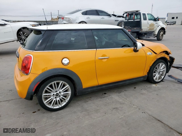 2015 MINI Cooper Hardtop S with VIN WMWXP7C59FT740435, listed as a Copart auction lot 51494815 with 70,544 mi miles and Salvage Title. Bid and sale history available at carsss.com. Image 3.