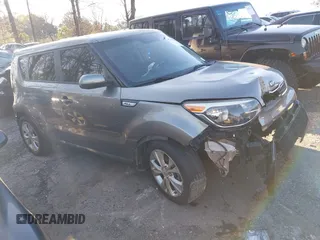 2016 Kia Soul + with VIN KNDJP3A51G7302491, listed as a IAAI auction lot 41794567 with 123,425 mi miles. Bid and sale history available at carsss.com. Image 1.