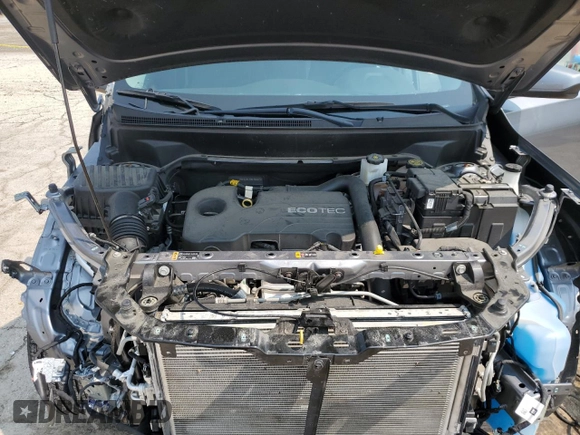 2021 GMC Terrain SLE with VIN 3GKALMEV0ML362219, listed as a Copart auction lot 59739645 with 47,889 mi miles and Salvage title. Bid and sale history available at DreamBid. Image 11.