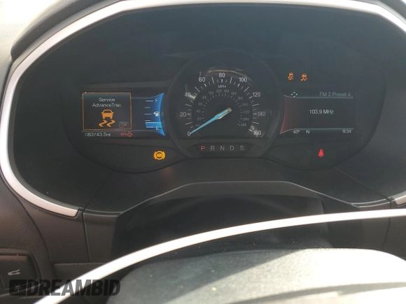 2018 Ford Edge SEL with VIN 2FMPK3J96JBB55736, listed as a Copart auction lot 50248395 with 83,743 mi miles and Salvage Title. Bid and sale history available at carsss.com. Image 9.