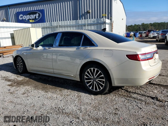 2018 Lincoln Continental Select with VIN 1LN6L9SK2J5609806, listed as a Copart auction lot 84915754 with 72,166 mi miles and Salvage Title. Bid and sale history available at carsss.com. Image 2.