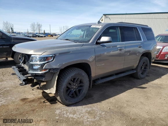 2017 Chevrolet Tahoe LT with VIN 1GNSKBKC9HR225022, listed as a Copart auction lot 53150375 with 138,105 mi miles and Salvage Title. Bid and sale history available at carsss.com. Image 1.