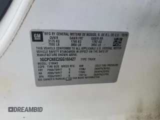 2016 Chevrolet Silverado 1500 LS with VIN 3GCPCNEC2GG168427, listed as a Copart auction lot 52336915 with 220,078 mi miles and Clean Title. Bid and sale history available at DreamBid. Image 12.