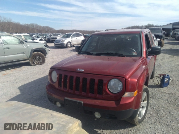 2014 Jeep Patriot Sport with VIN 1C4NJRBB8ED689016, listed as a IAAI auction lot 41613215 with 180,047 mi miles and . Bid and sale history available at carsss.com. Image 13.