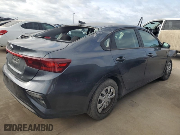 2021 Kia Forte LXS with VIN 3KPF24AD1ME368505, listed as a Copart auction lot 49310785 with 62,764 mi miles and Salvage Title. Bid and sale history available at carsss.com. Image 3.