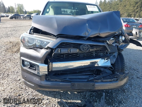 2015 Toyota 4Runner Limited with VIN JTEBU5JR3F5243722, listed as a IAAI auction lot 42111387 with 124,608 mi miles and . Bid and sale history available at carsss.com. Image 6.