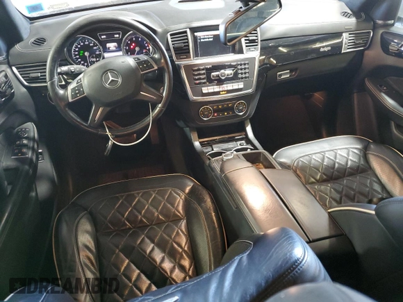 2014 Mercedes-Benz M 550 with VIN 4JGDA7DB8EA383850, listed as a Copart auction lot 79911164 with 107,090 mi miles and Salvage Title. Bid and sale history available at DreamBid. Image 8.